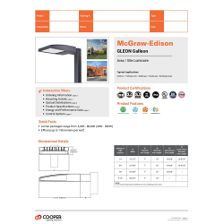 Free Street Lighting Revit Download – McGraw-Edison GLEON Galleon LED ...